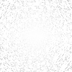 Grunge circular lines. Abstract background. Black and white vector Format 