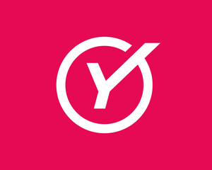 Letter Y logo icon design template elements
