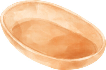 Watercolor bowl