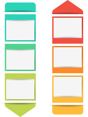 Infographic timeline elements for Presentation