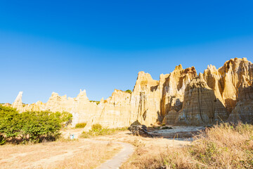 Landscape of Chuxiong Yuanmou Tulin in Yunnan, China