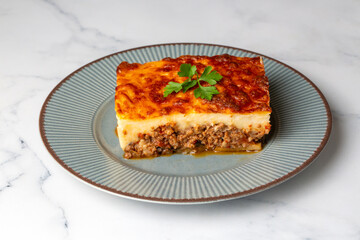 Moussaka - A traditional Greek dish