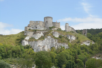 Obraz premium Chateau Gaillard - Les Andelys - Normandie - France