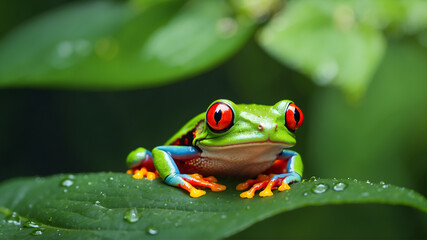 Red-eyed tree frog 