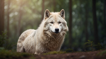 Obraz premium wolf in the forest