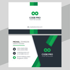 Modern Professional Business Card Design