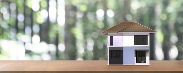 House Model there space. Home Eco