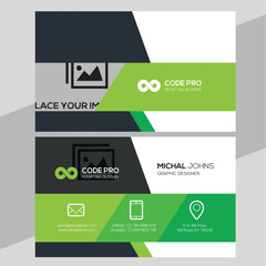 Modern Unique Business Card Design Template