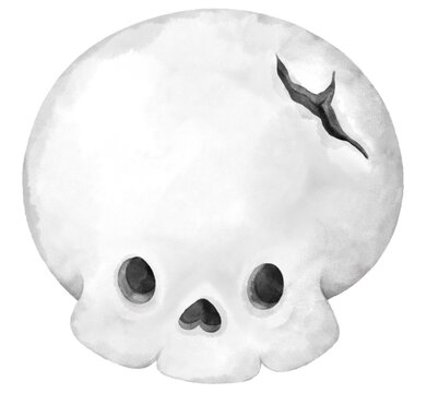 cute skull halloween