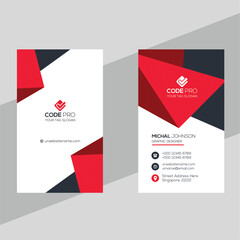 Modern Unique Business Card Design Template