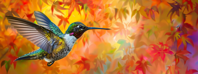 Vivid Dreams: The Hummingbird's Dance