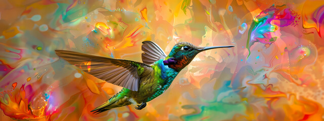 Vivid Dreams: The Hummingbird's Dance