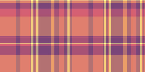 Primary check background pattern, harmony seamless textile plaid. Sparse texture vector tartan fabric in red and pink colors.