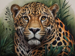 Obraz premium Portrait of a Lion