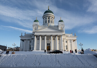 Helsinki Cathedral (built in 1852), Finland