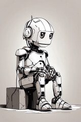 robot cyborg soldier