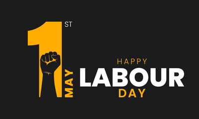 International labour day, May 1. Labor day greeting background. Vector illustration