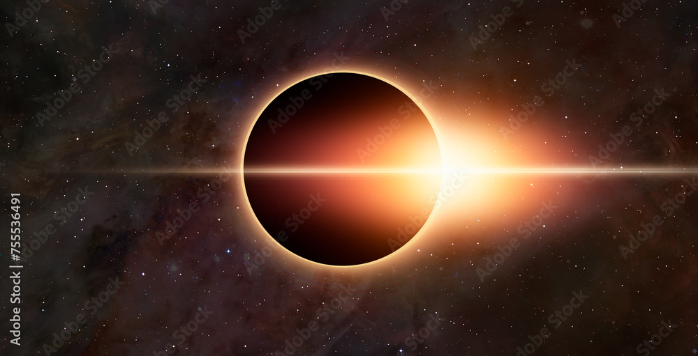 Aufkleber Solar Eclipse 