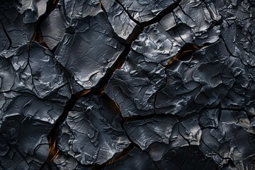 a close up of a cracked surface