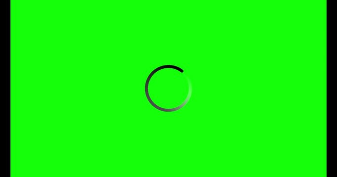 animation of the page loading process