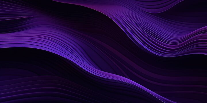 Purple Waves on Dark