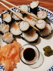 home made sushi