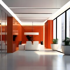 Modern Office Space, Efficiency and Sophistication in Contemporary Workspace Design