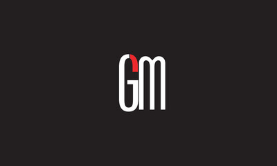 GM, MG , G , M , Abstract Letters Logo Monogram	