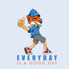 Wolf Boy Vector illustration for T-Shirt Design