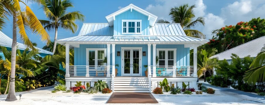 Beach cottage with shiplap walls and coastal vibe . Concept Coastal Decor, Shiplap Walls, Beach Cottage, Coastal Vibes, Interior Design