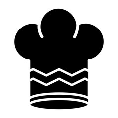 Chef Hat glyph icon
