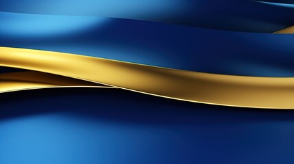 A striking gold and blue abstract background with a sense of luxury and celebration, perfect for event promotion or festive designs. The layout offers ample text space, making it ideal for banners