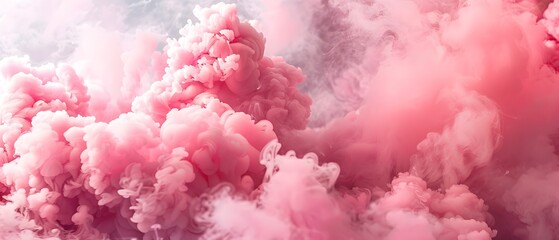 Abstract  background beautiful pink cloud exploding. wallpaper. Copy space.
