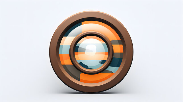 Camouflage icon Hunting 3d 