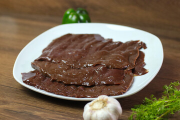 Hígado de res para cocinar