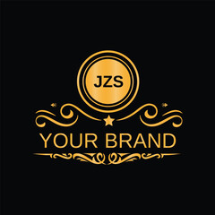 Fototapeta premium JZS letter logo design vector template for corporate business
