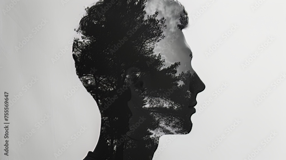 Poster negative space: use negative space creatively to enhance the visual impact of your subject. leaving 