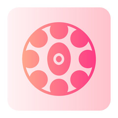 handpan gradient icon