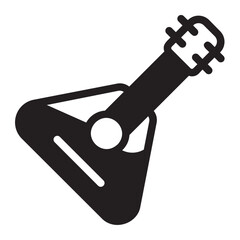 balalaika glyph icon