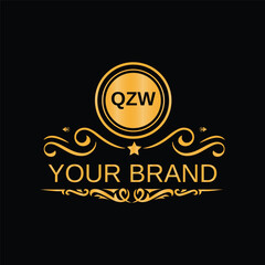 Letter QZW Logo and monogram design for brand awareness