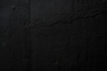 Fototapeta na wymiar Texture of black concrete wall surface