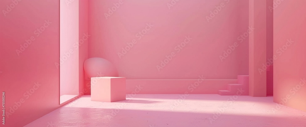 Poster enhance your poster presentations with this lifelike ai-rendered 3d mockup, featuring a minimalist s