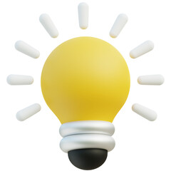 Business idea related 3D icon on transparent background, perfect for any design need