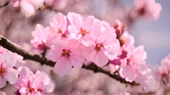 blossom in spring, sakura bloom