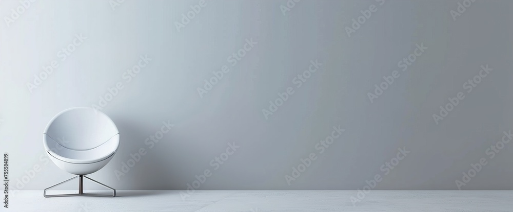 Poster make your poster designs pop with this high-quality ai-rendered 3d mockup, featuring a minimalist so