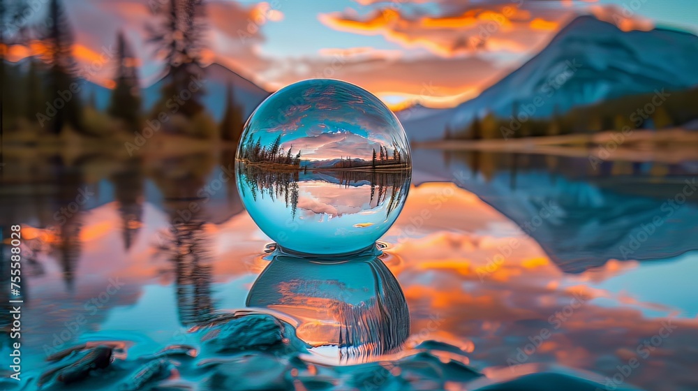 Poster utilize reflections: capture interesting and artistic images using reflections from water surfaces o