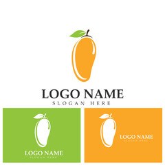 mango icon vector illustration design template