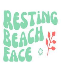 Retro  Beach Craft Design. T-shirt Design. Illustration