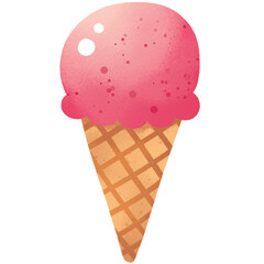 Strawberry ice cream