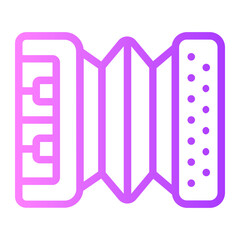 accordion gradient icon